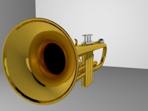 trumpet Model 3D