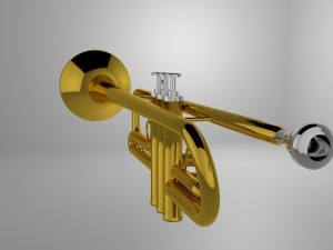trumpet Model 3D