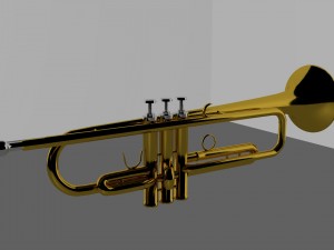 trumpet Model 3D