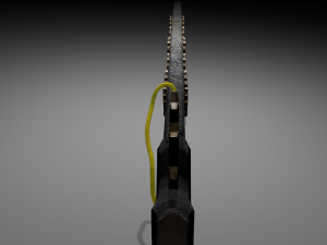 steampunk sword 3D Model