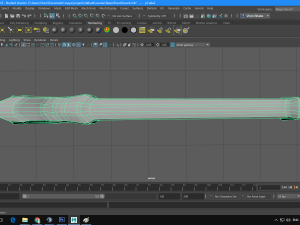 steampunk sword 3D Model