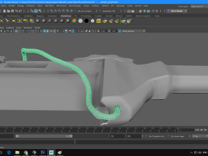 steampunk sword 3D Model