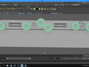 steampunk sword 3D Model