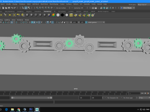 steampunk sword 3D Model