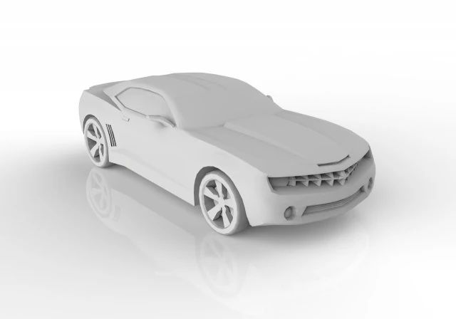chevrolet camaro 3D Model .c4d .max .obj .3ds .fbx .stl .blend