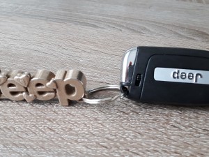 jeep keychain Modèles 3D en vedette