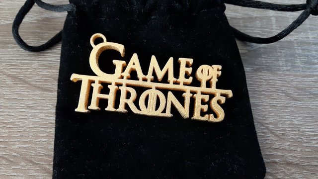 game of thrones keychain 3D 打印模型 .c4d .max .obj .3ds .fbx .stl .blend