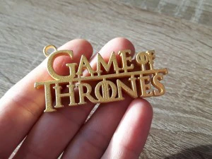 game of thrones keychain 3D Print Model