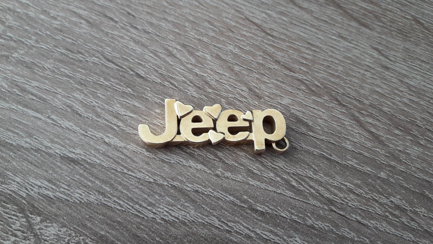 jeep hearts keychain 3D Print Model in Keychains 3DExport