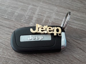 jeep hearts keychain 3D Print Model