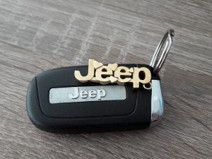 jeep hearts keychain 3D Print Model