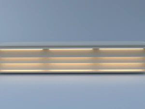 modern reception desk 3D Model