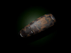 african tribal mask 3 pack wood warrior helmet 3D Model