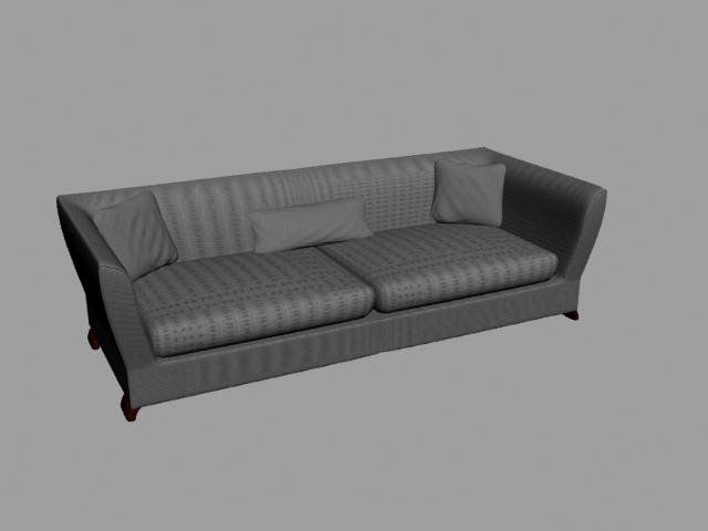 couch 3D-Modell .c4d .max .obj .3ds .fbx .stl .blend 