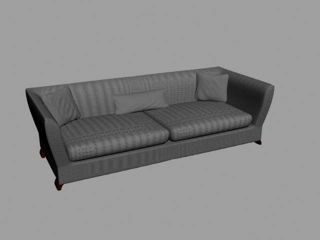 couch 3D Model .c4d .max .obj .3ds .fbx .stl .blend