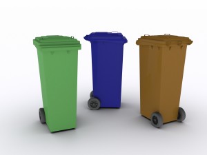 wheelie bin Modèle 3D