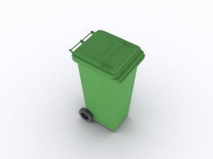 wheelie bin 3D Model