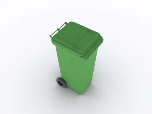 wheelie bin 3D Model