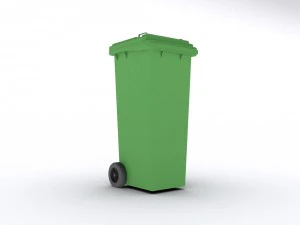 wheelie bin 3D Model