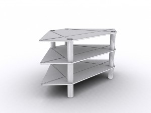 corner tv unit 3D Model