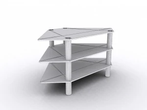 corner tv unit 3D Model
