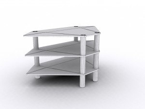 corner tv unit 3D Model