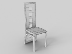 dining room chair Modelo 3D