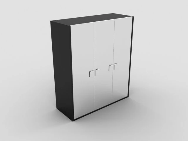 modern wardrobe 3D Model .c4d .max .obj .3ds .fbx .stl .blend 