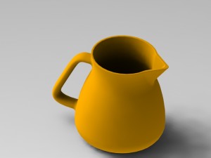 jar water Modelo 3D