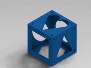 kinder cube Modello 3D