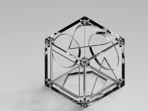 kinder cube 3D Model
