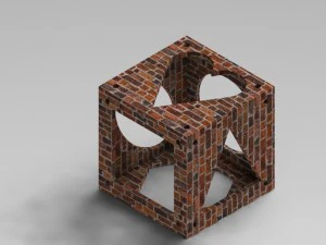 kinder cube 3D Model
