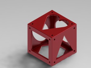 kinder cube 3D 模型