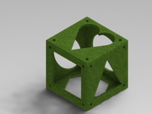kinder cube 3D 模型