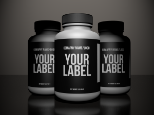 supplement bottle Modèle 3D