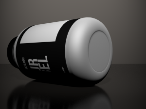supplement bottle Modèle 3D