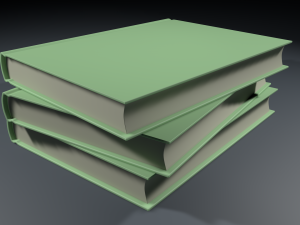 hardcover book Model 3D