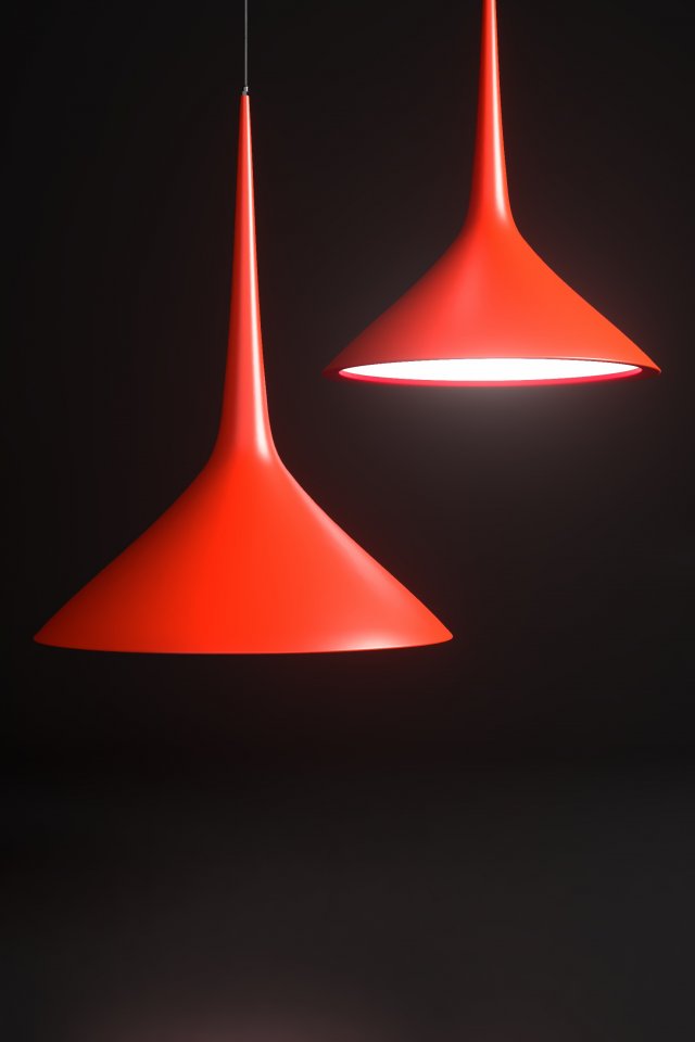 hanging retro light 3D Model .c4d .max .obj .3ds .fbx .stl .blend