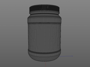 supplement - protein bottle 3D मॉडल