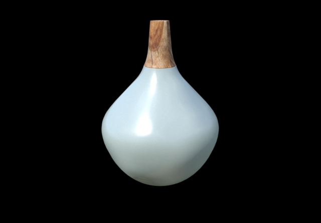 modern vase 3D Model .c4d .max .obj .3ds .fbx .stl .blend 