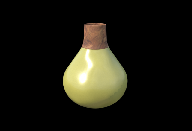 small modern vase Modelo 3D .c4d .max .obj .3ds .fbx .stl .blend 