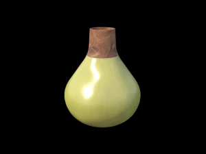 छोटा आधुनिक फूलदान 3D मॉडल