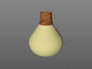 small modern vase Modelo 3D
