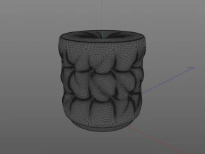 chesterfield stool 3D Model