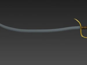 pirate sword 3D Model