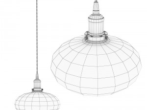 vintage lamp in the thomas edison style Modelo 3D