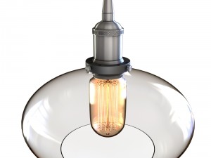 vintage lamp in the thomas edison style Modelo 3D