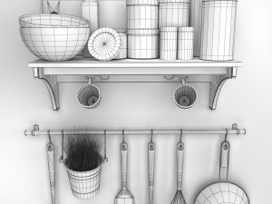 ikeakitchenware ikea kitchen accessories Model 3D