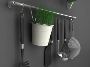 ikeakitchenware ikea kitchen accessories 3D Model