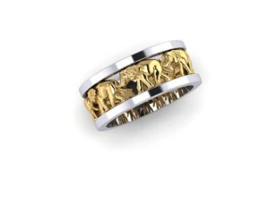 elephants ring 3D Print Model